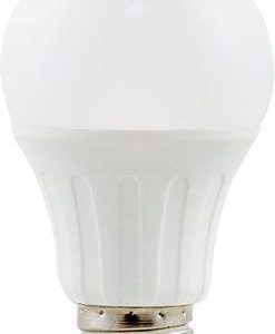 Aigostar Led Z Czujnikiem Ruchu I Zmierzchu, A5 A60B E27 3000K, 6W, 450Lm, Kulka, Mleczna, Światło Białe Ciepłe, 25000H As