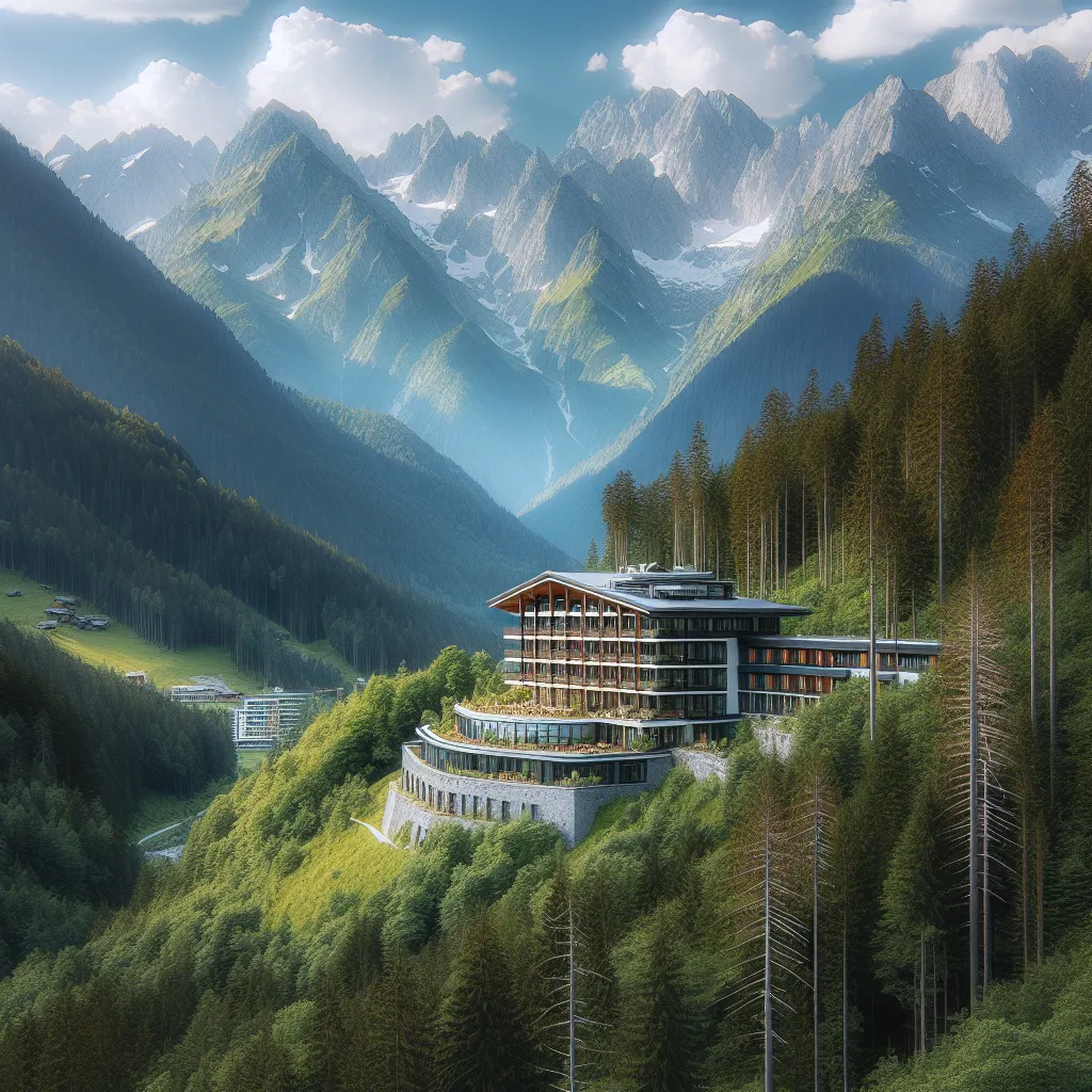 Górski wypoczynek: luksusowy hotel w sercu natury