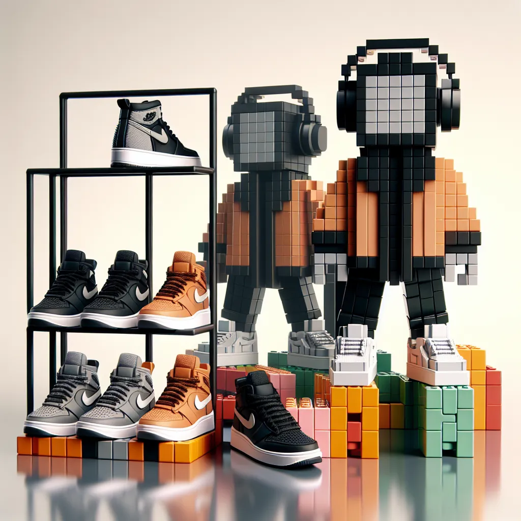 Koc Minecraft dla fanów butów: Modułowa szafka na buty