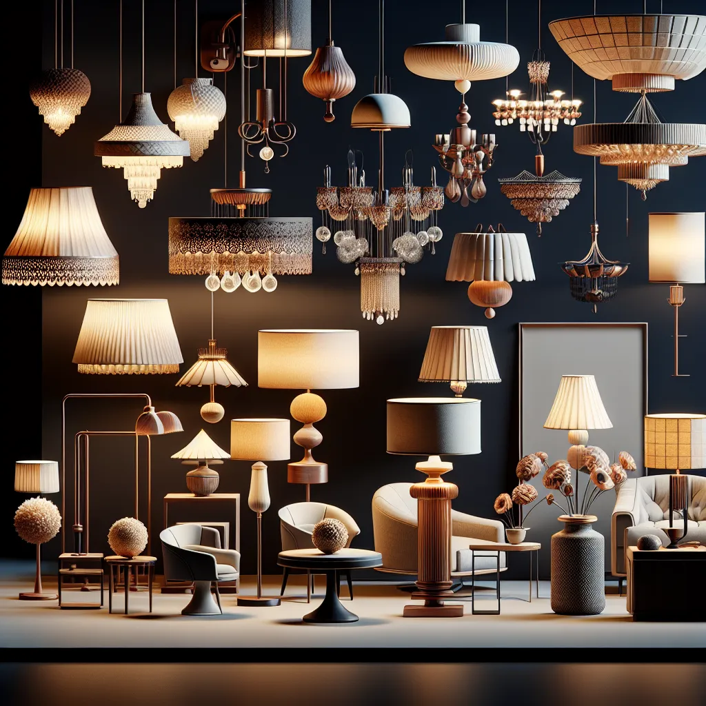 Kreacja światła dla nowoczesnych wnętrz Lampy, abażury i żyrandole inspirujące design domu