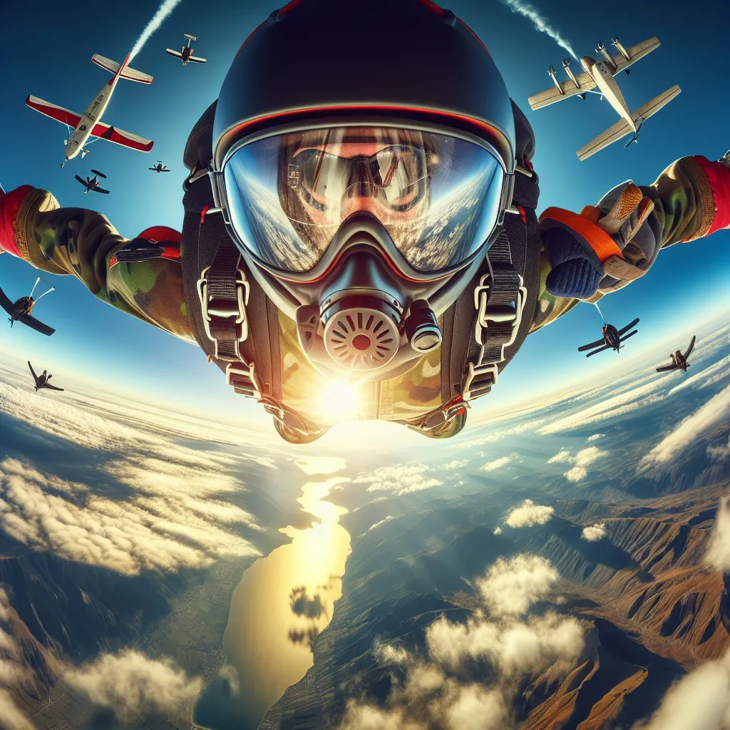 Przygoda w powietrzu skoki spadochronowe, skoki w tandemie i skydive pełne adrenaliny