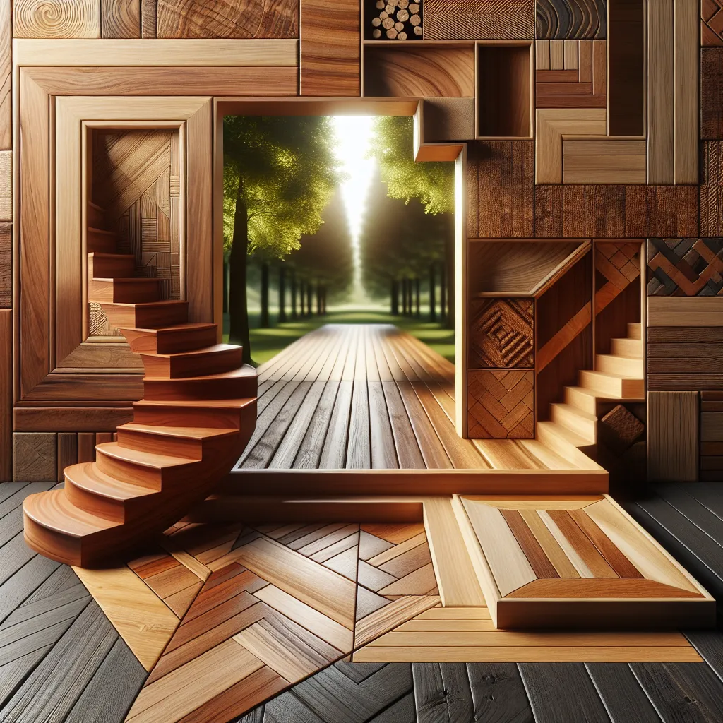 Drewniane inspiracje do domu – panele, schody, parkiet i tarasy